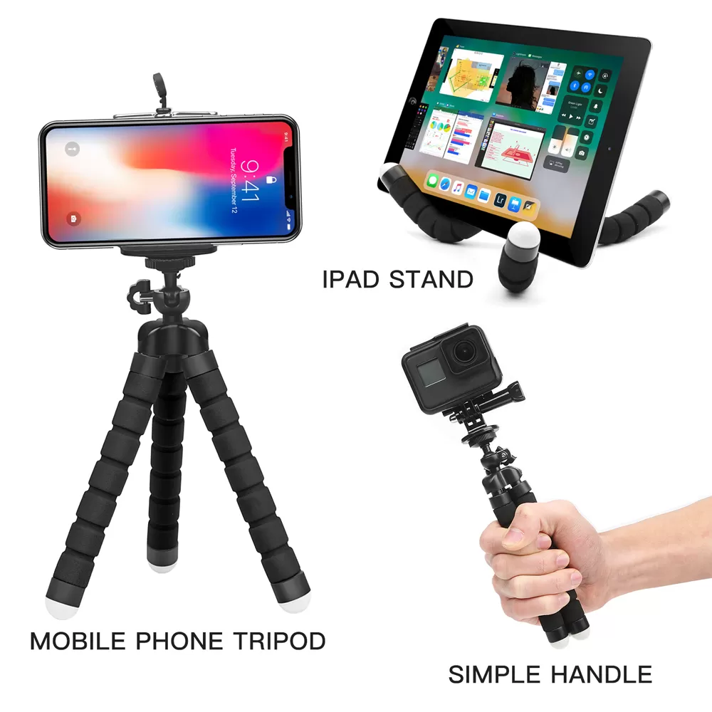 Generic Octopus Tripod Selfie Stand Mount - image 1