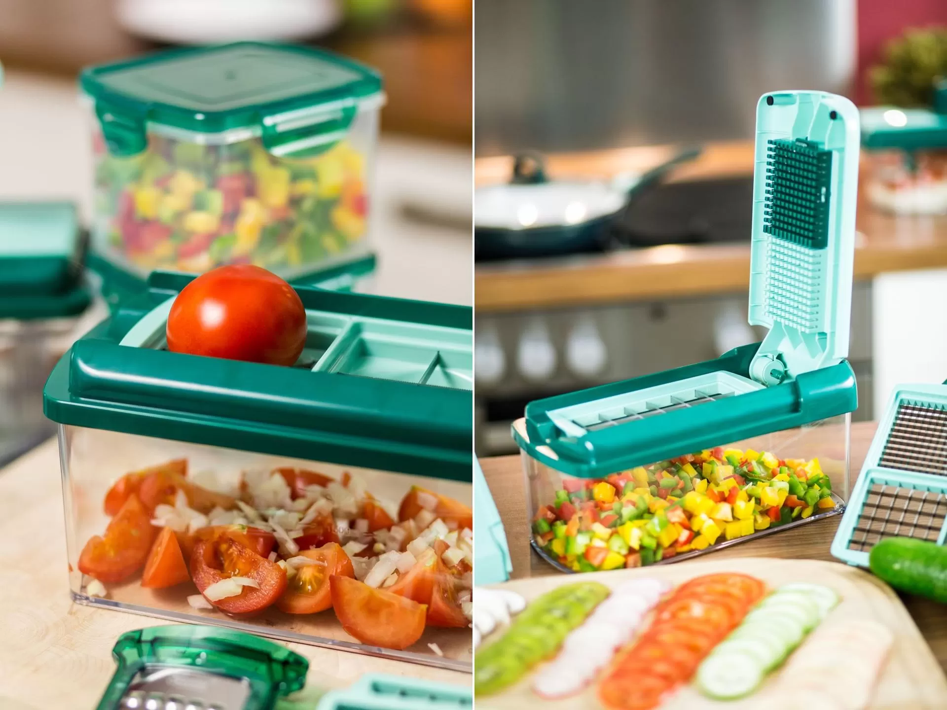 Fusion Chopping And Cutter Set - Green - image 3