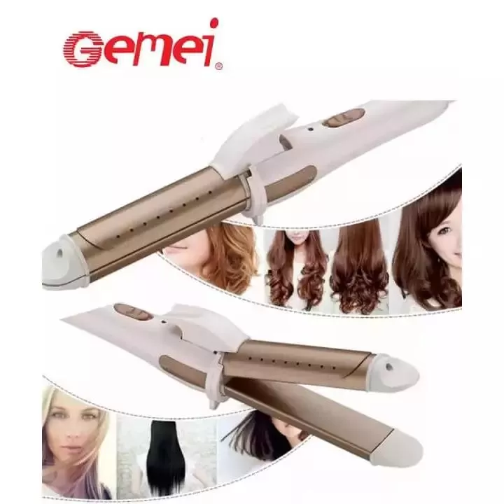 Gemei 2961 2 In 1 Hair Straightener - image 4
