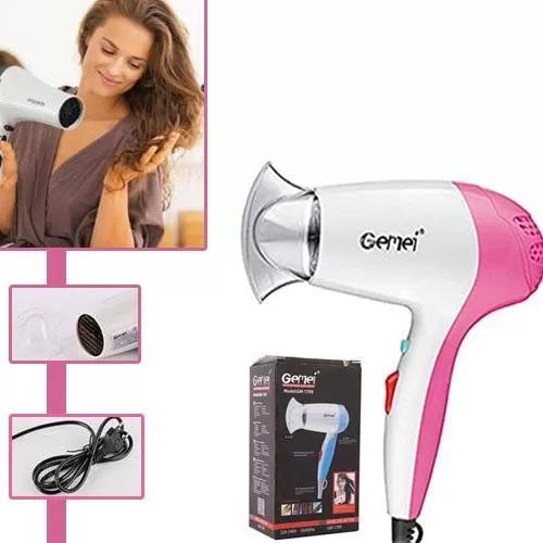 Gemei Gm-1709 1200W Professional Hair Dryer