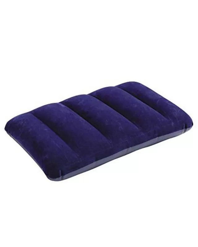 Intex Inflatable Travel Pillow Blue