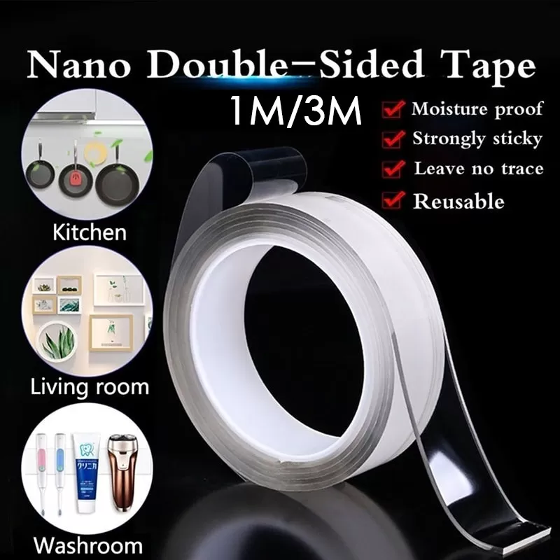 Ivy Grip Double Side Nano Adhesive Clear Tape Anti-Slip - image 4