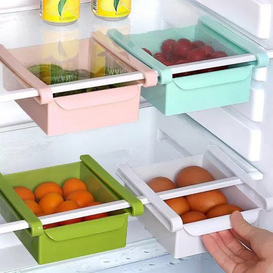 Generic Multi Purpose Mini Fridge Organizer Shelf Drawer - image 4