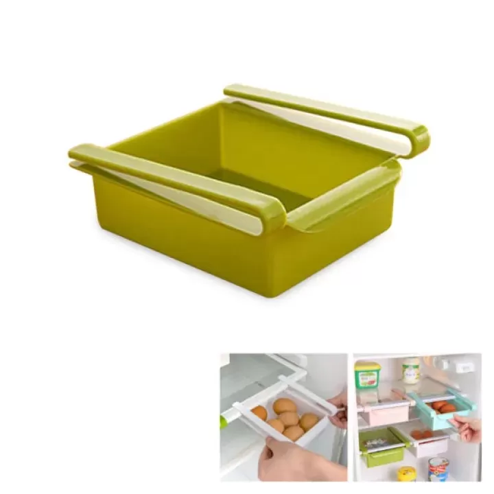 Generic Multi Purpose Shelving Mini Fridge Organizer Drawer - image 2
