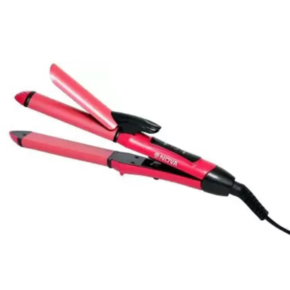 Nova 2-in-1 Hair Straightener - Straight, Curl, Wave