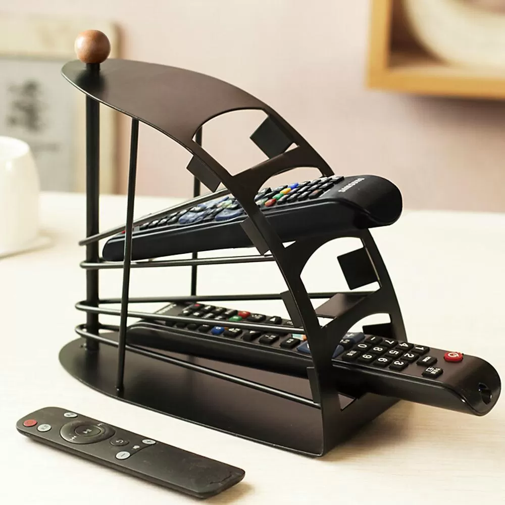 Generic Remote Organizer Stand Black - image 1