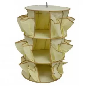 Generic Smart Carousel Organizer 3-Tiers White