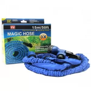 Generic Magic Hose Pipe 50Ft Expandable Garden Blue