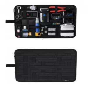 Generic Grid-IT Organiser Black Elastic Storage