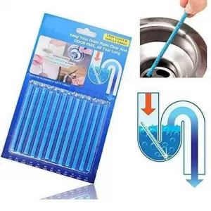 Blue Sani Sticks Drain Cleaner & Odor Eliminator