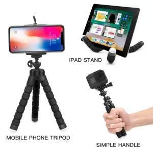 Generic Octopus Tripod Selfie Stand Mount