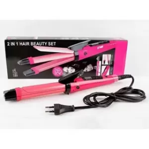 Nova 2 In 1 Hair Straightener Hair Straight/Curl
