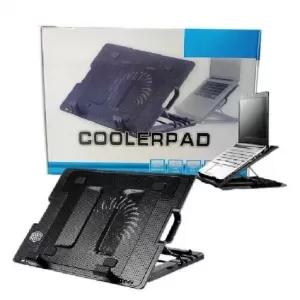Generic Single Fan Adjustable Laptop Notebook Cooling Pad