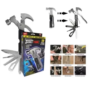 Tac Tool 18-in-1 Best for Camping Multi Purpose Tool