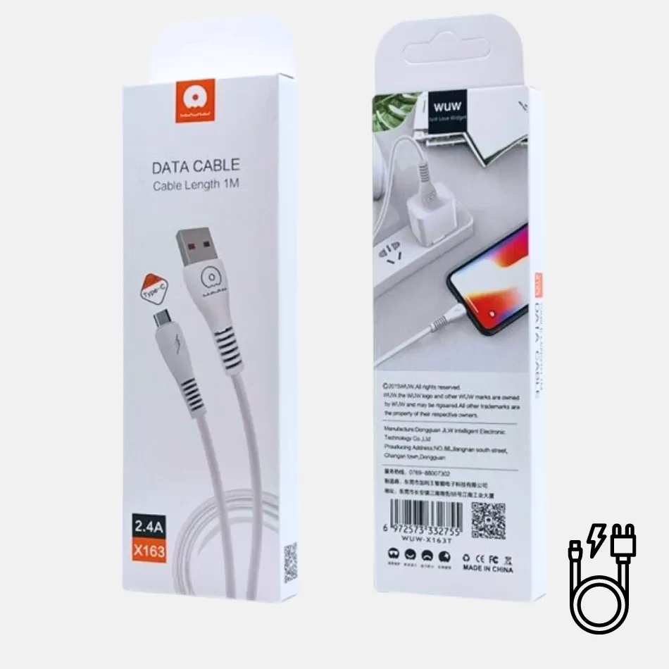 Generic High Quality Micro-Usb Charging Cable 1M 2.4A