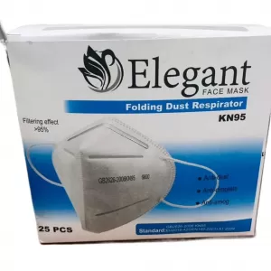 Generic KN95 Mask Box 25 Pieces
