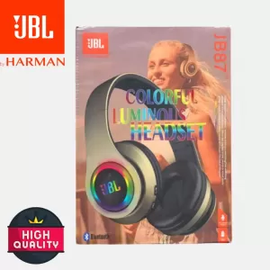 Buy Black Jbl Harman Wireless Bluetooth Headphone With Rgb Light