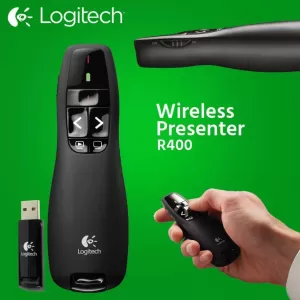 Logitech R400 Wireless Presenter with Carrying Case
