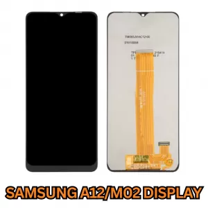 Samsung A12/M02 Black Display