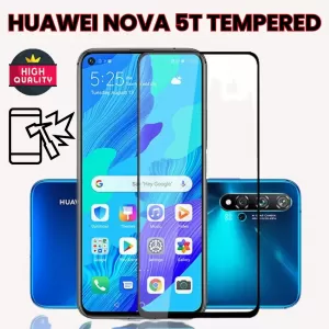 Huawei Nova 5T Screen Protector Tempered Glass Full Glue