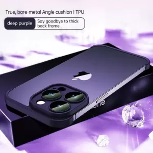 iPhone 13 Pro Max Real Bare Corner Pad Bordeless Case