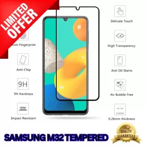 Samsung M32 Tempered Glass