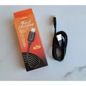 Moxom Type C Charging Cable Fast Charging White