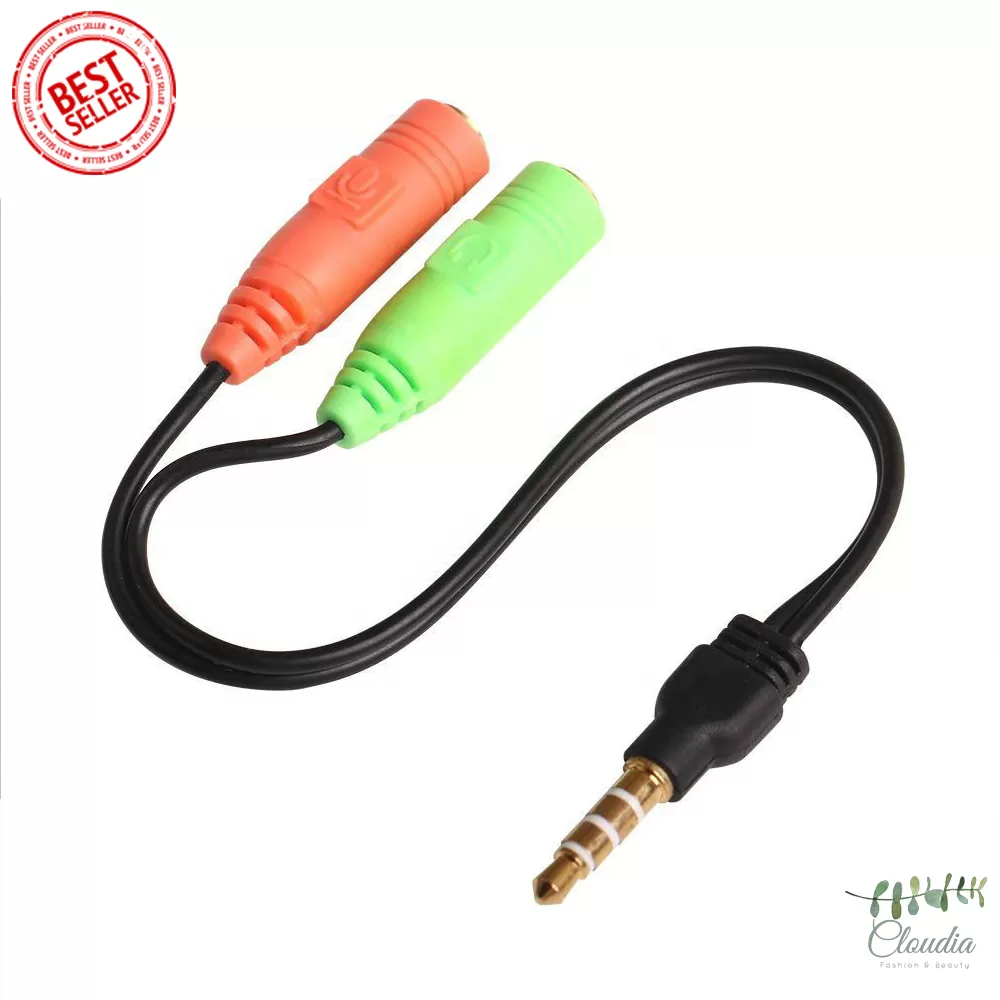 Generic 3.5mm Male to Dual Female Audio Headphone Splitter - image 3