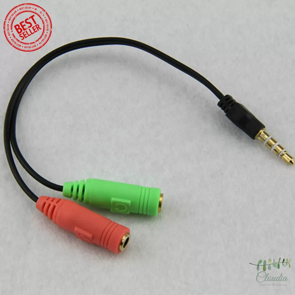 Generic 3.5mm Male to Dual Female Audio Headphone Splitter - image 4