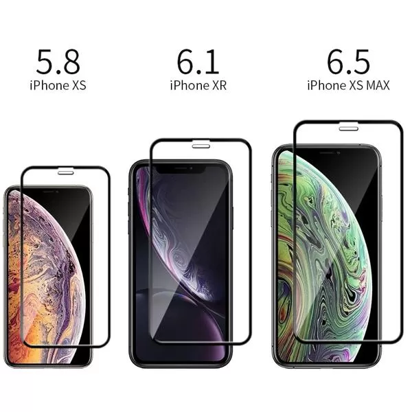 Generic iPhone XS Max 5D Curved Tempered Glass - image 3
