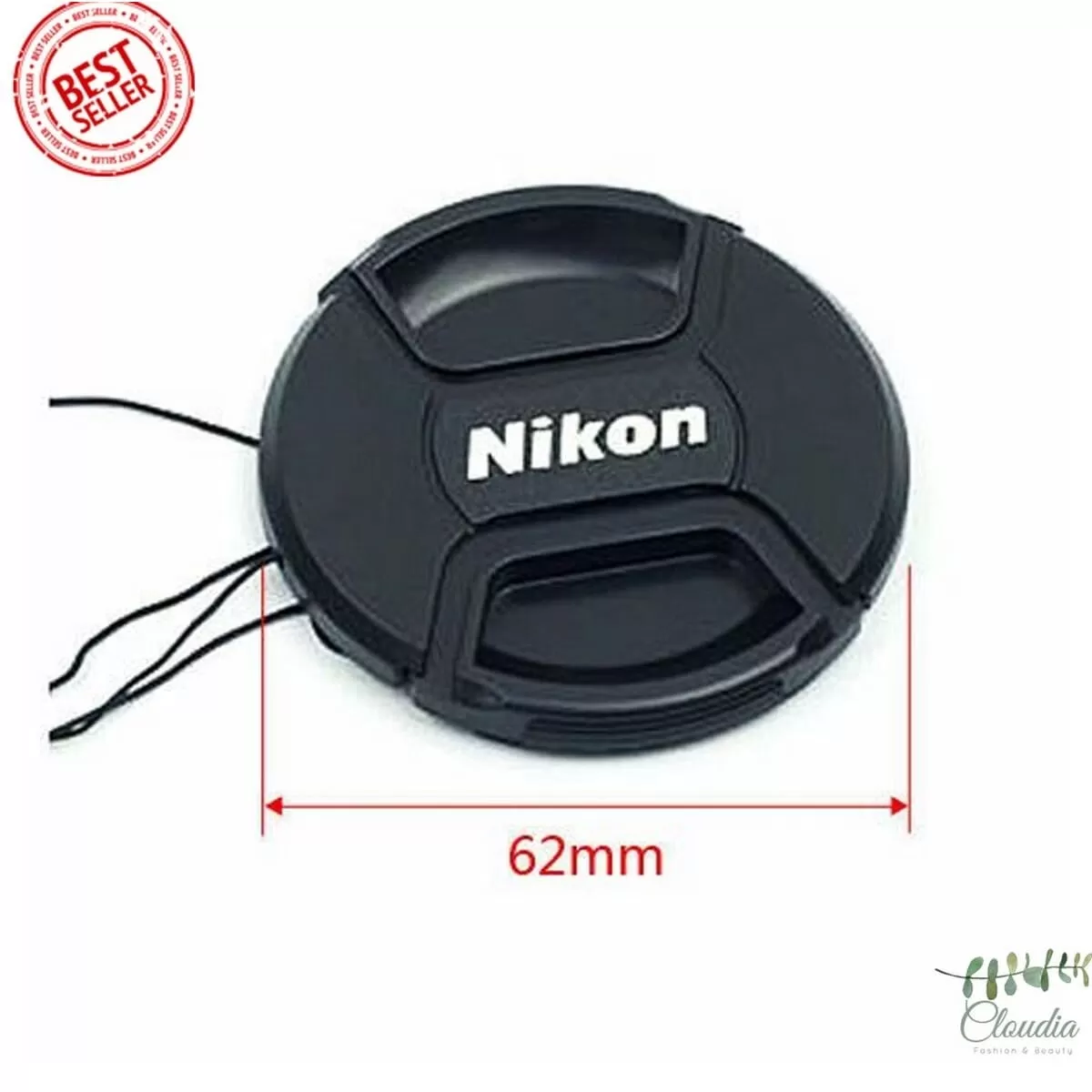 Nikon 62mm DSLR Camera Lens Cover Protector - image 1