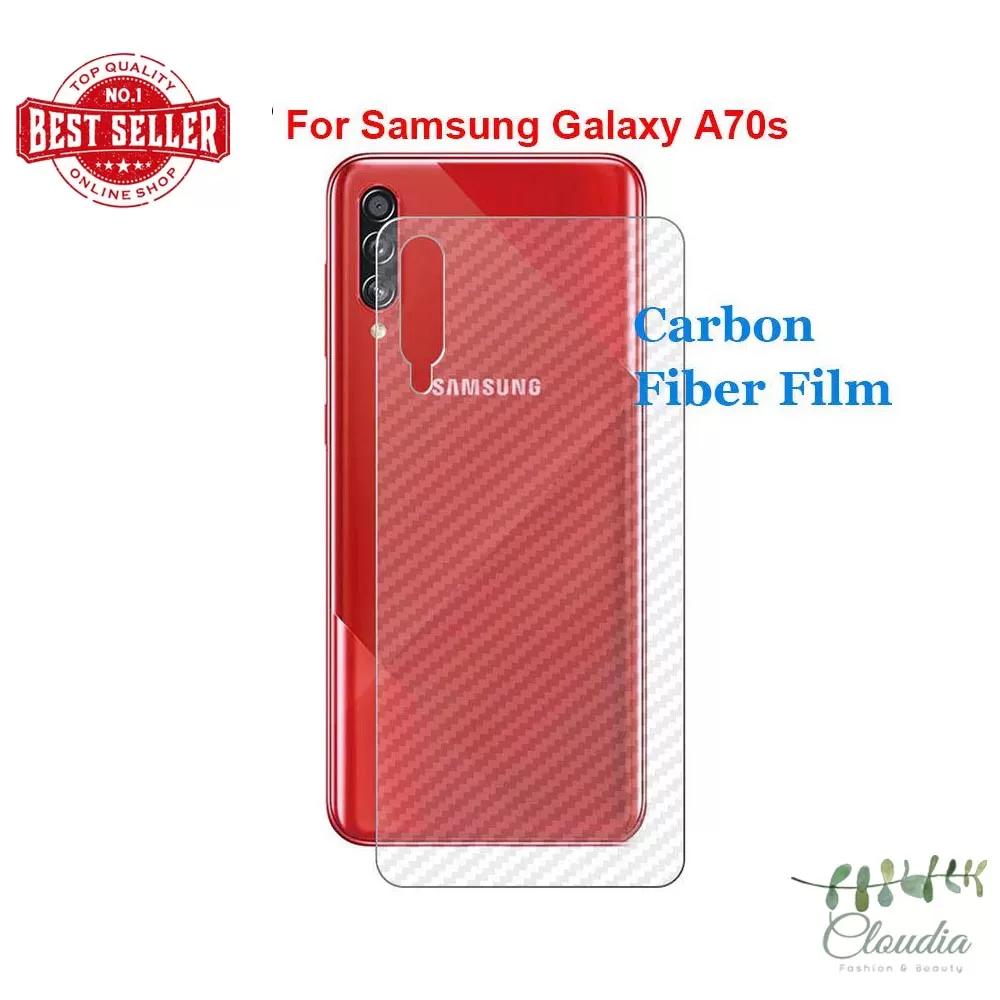 Samsung A70 S Transparent Scratch Resistant Back Film