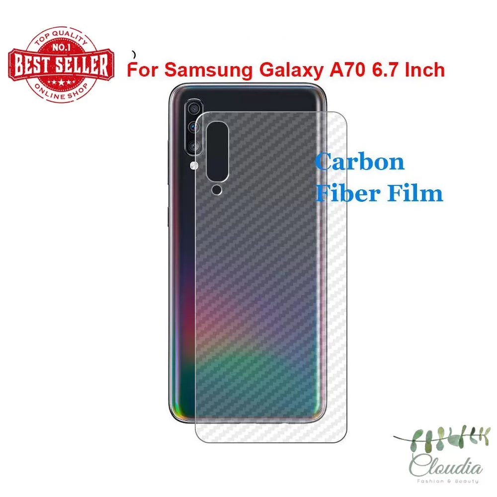Samsung A70 Transparent Scratch Resistant Back Film