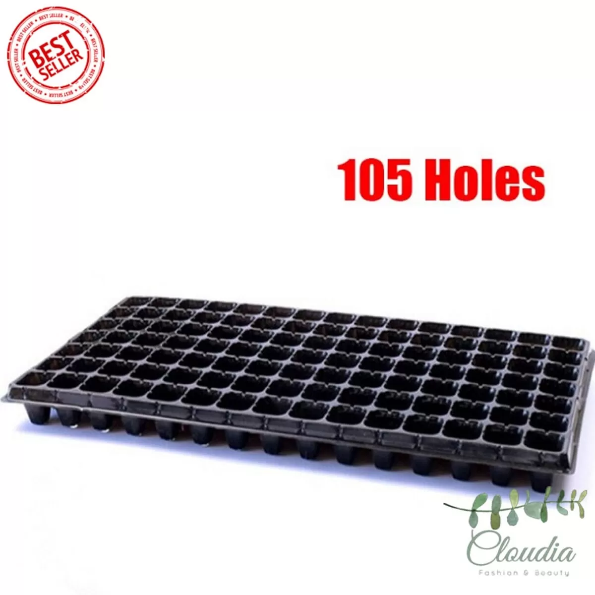 Generic 105 Holes Tray Thick Black Seedling Nursery