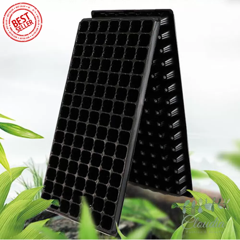 Generic 105 Holes Tray Thick Black Seedling Nursery - image 2