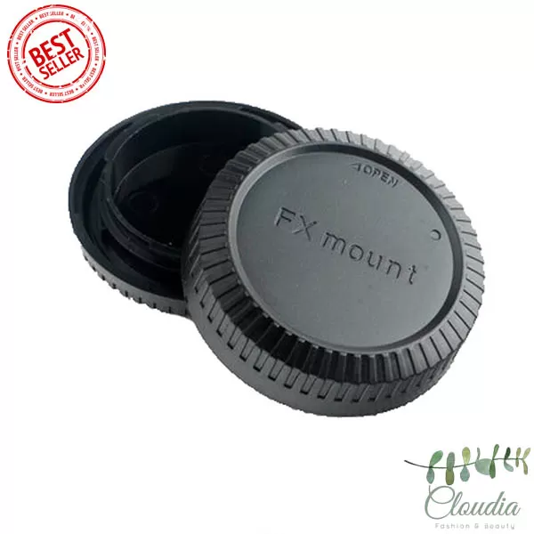 Fuji Body Rear Lens Cap Anti-Dust Cover Case Black