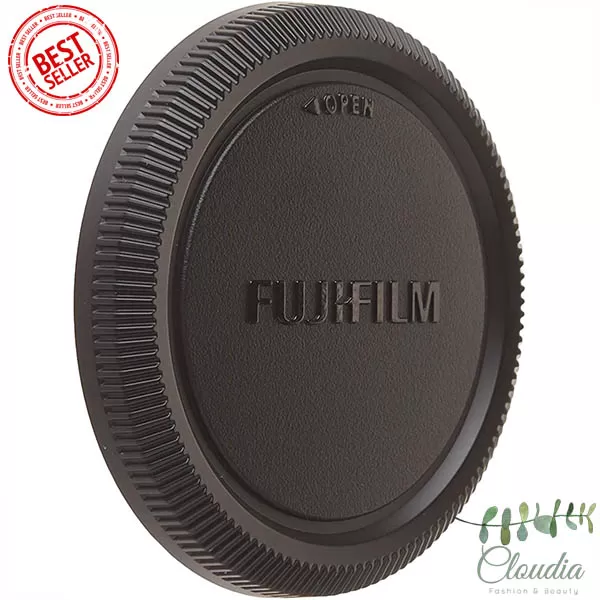 Fuji Body Rear Lens Cap Anti-Dust Cover Case Black - image 2