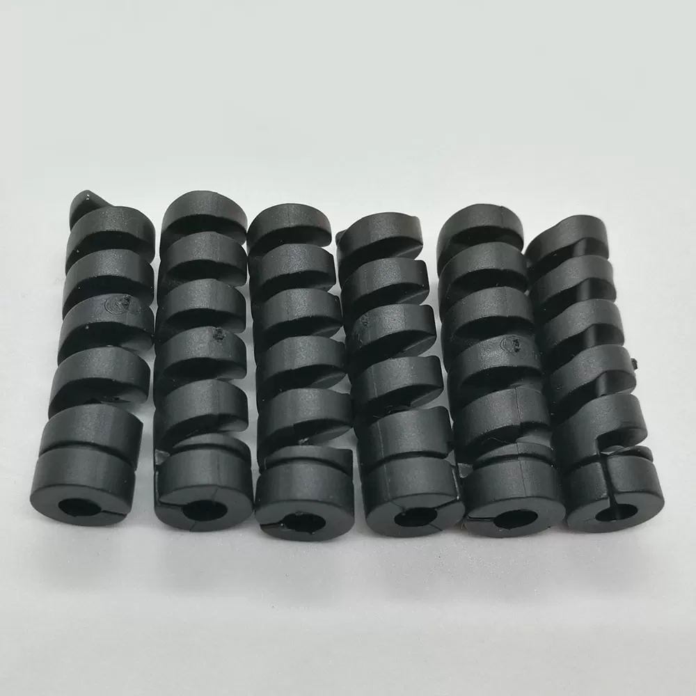 Generic Two Pcs Spiral Silicone USB Cable Protector