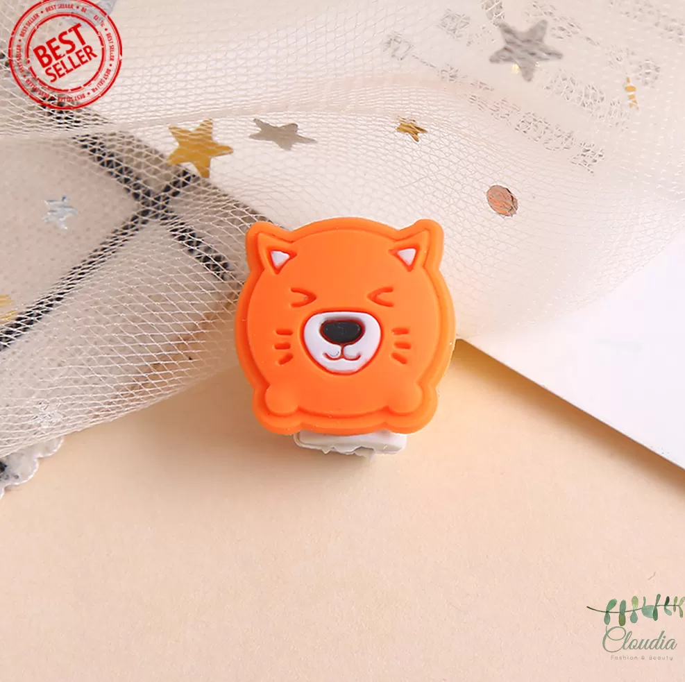 Generic Cartoon Character Shape Silicone USB Cable Protector