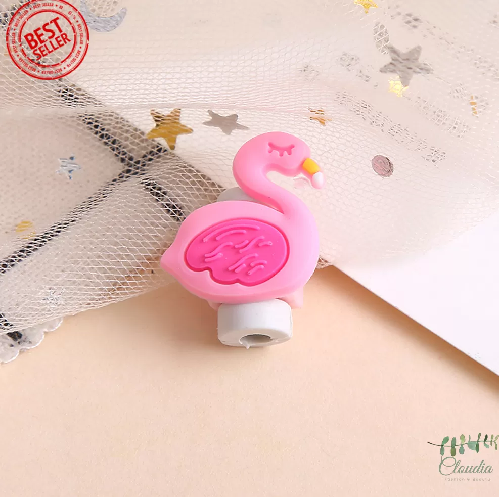 Generic Cartoon Character Silicone USB Cable Protector