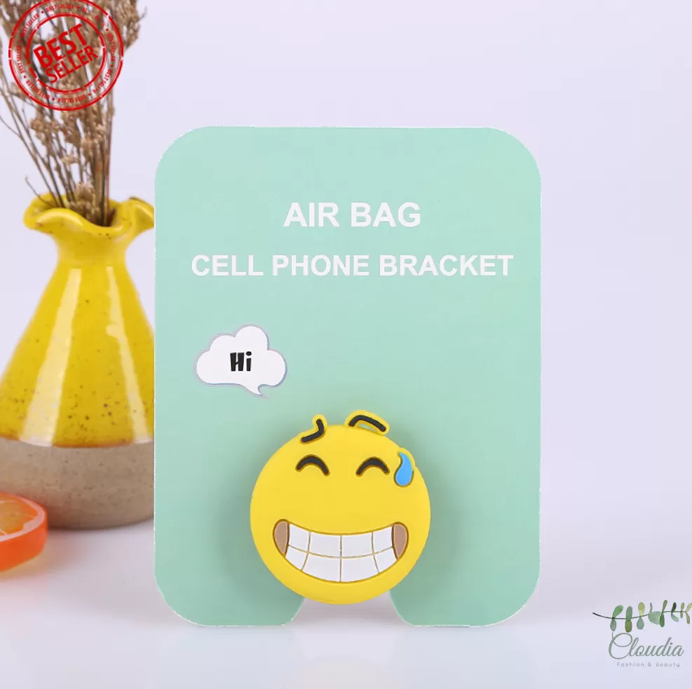 Generic Face 7 Cartoon Air Bag Phone Holder Air Vent Mount