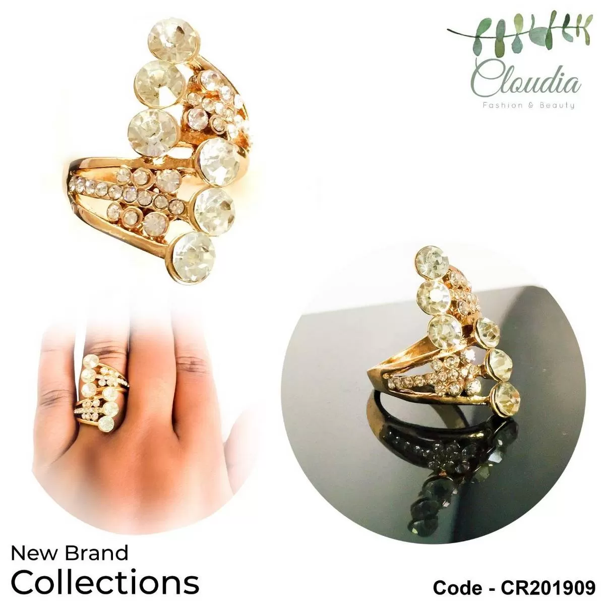 Generic New Design Ring With Pearl