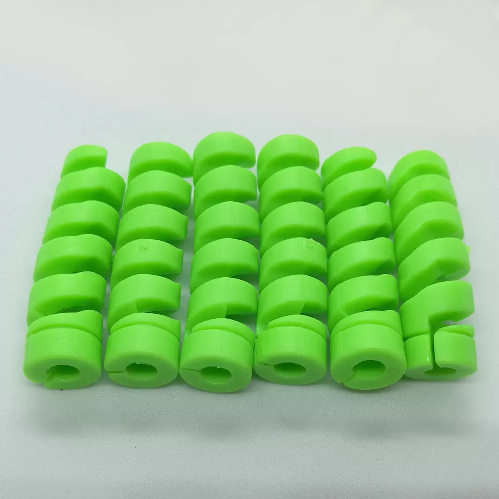 Generic Two Pcs Spiral Silicone Cable Protector Earphone Cable Protection - image 1