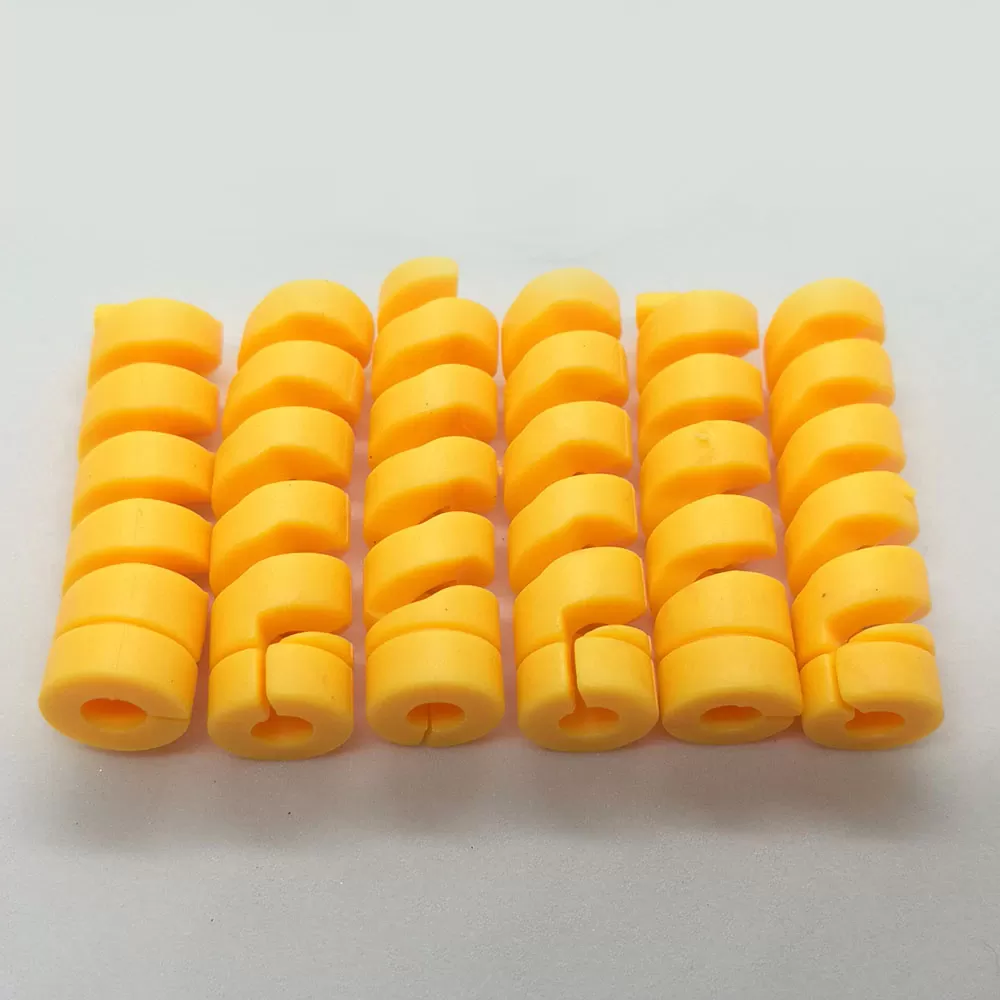 Generic Two Pcs Spiral Silicone Cable Protector Earphone Cable Protection - image 2