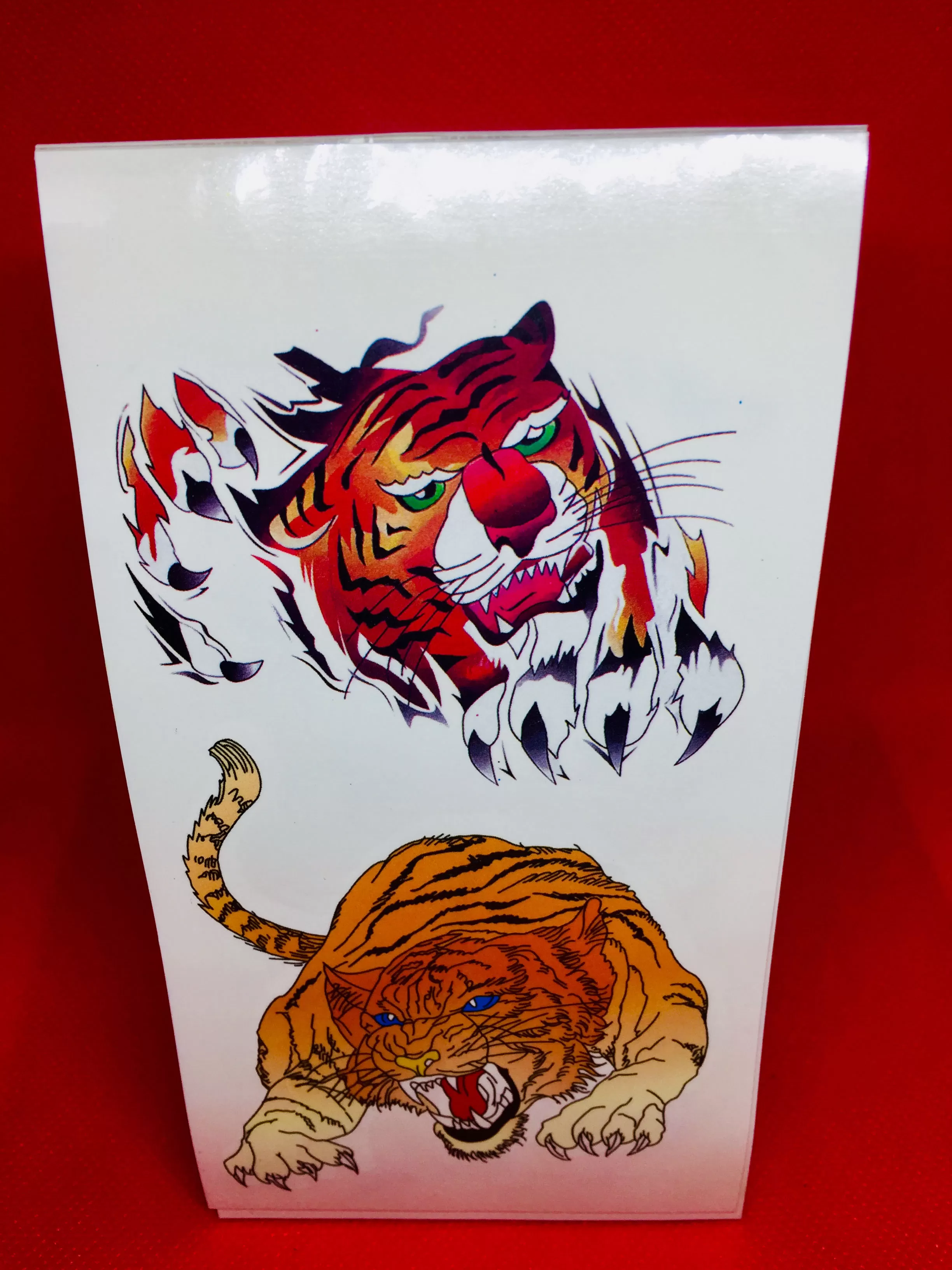Generic Temporary Tattoo Sticker Large Black 29 Animal Design - image 3