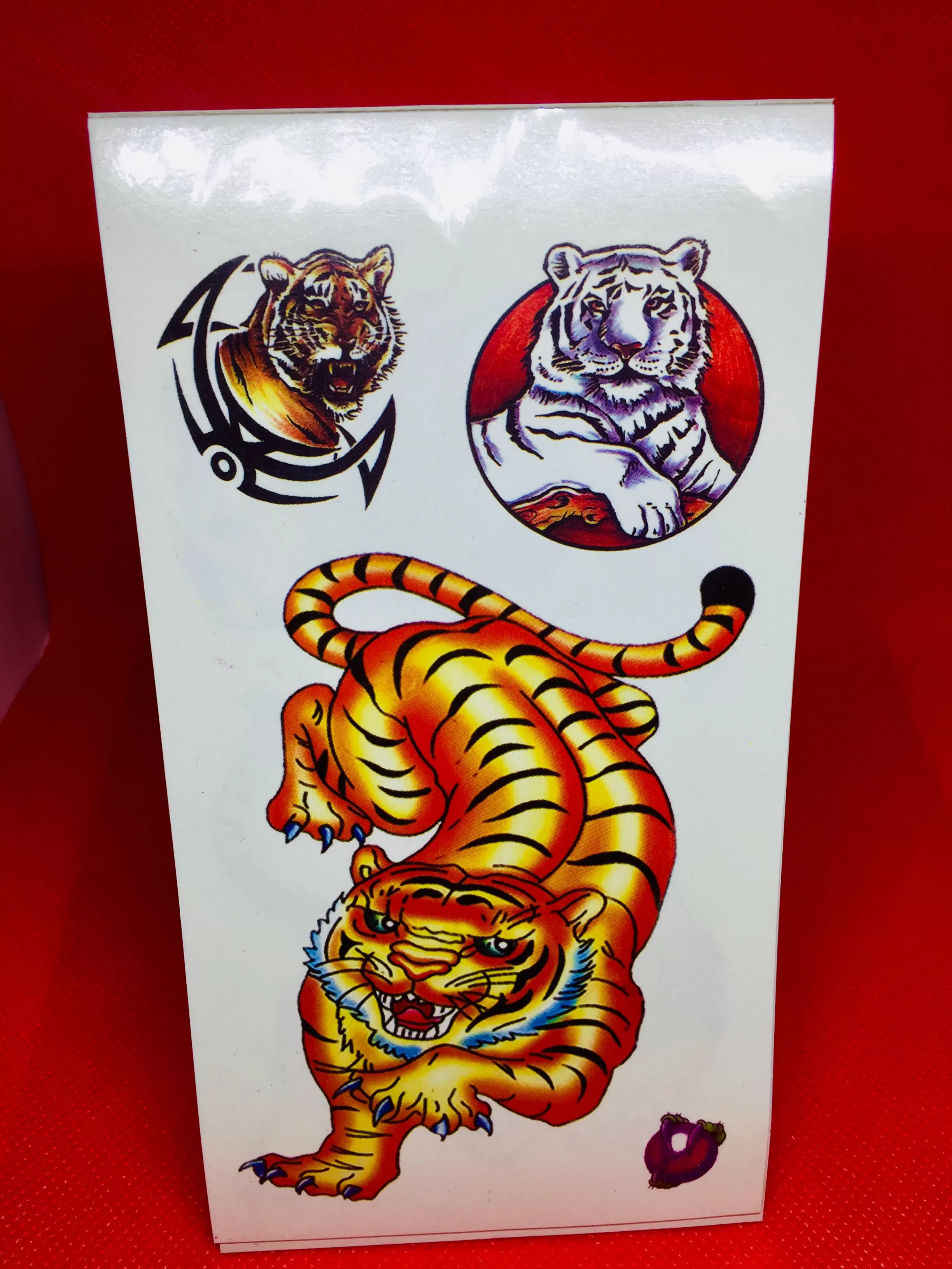 Generic Temporary Tattoo Sticker Large Black 29 Animal Design - image 4