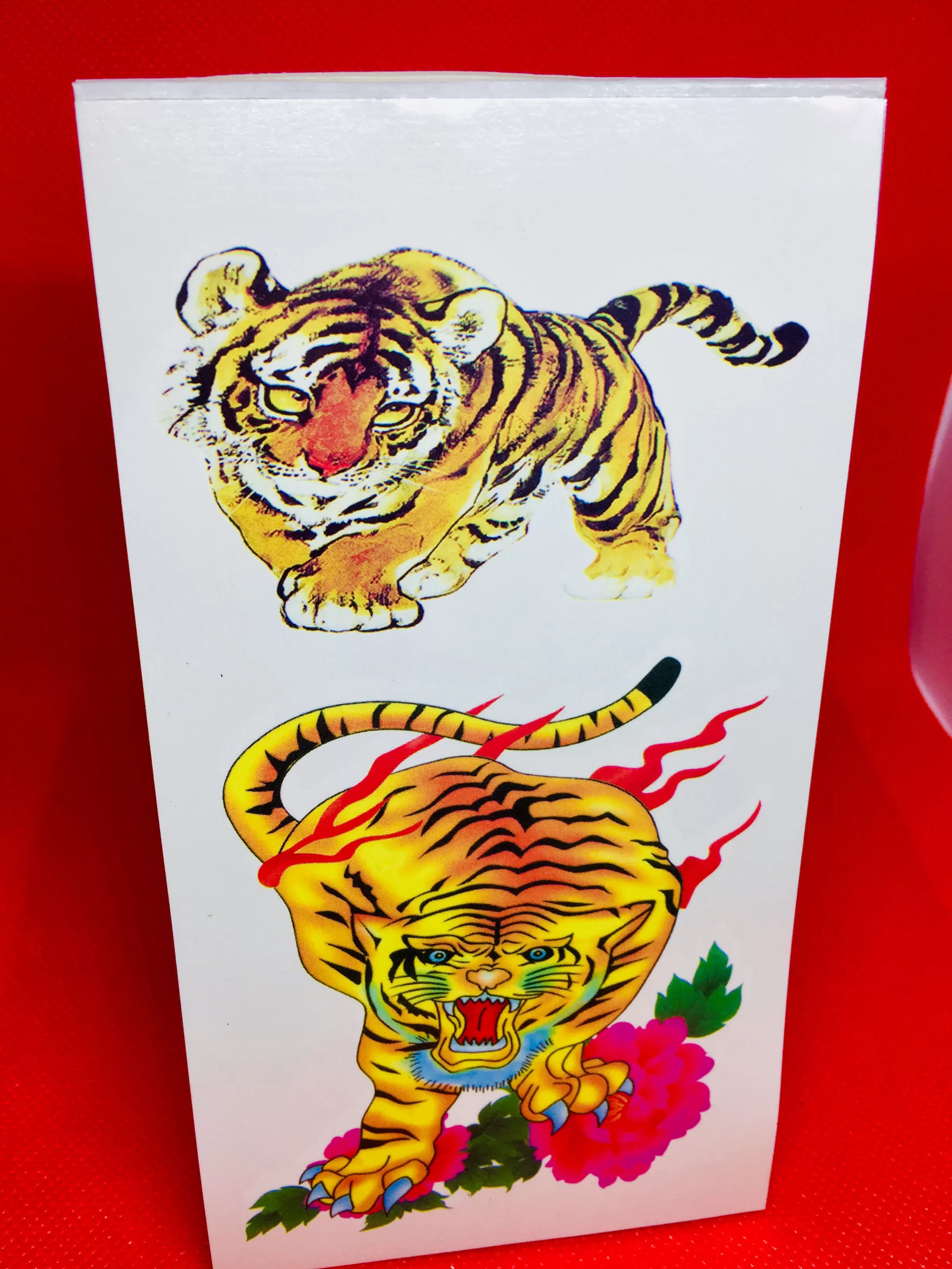 Generic Temporary Tattoo Sticker Large Black 29 Animal Design - image 5