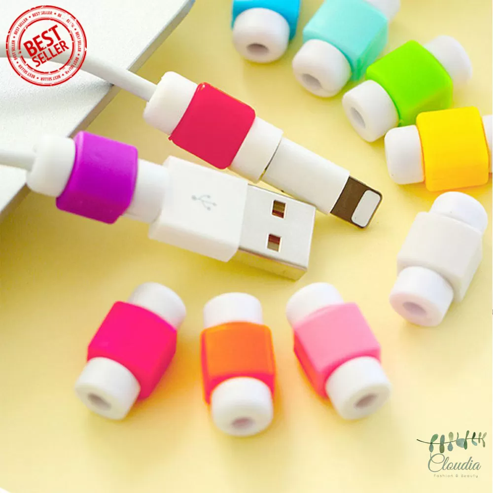 Generic Light Green Silicone USB Cable Protector - image 2