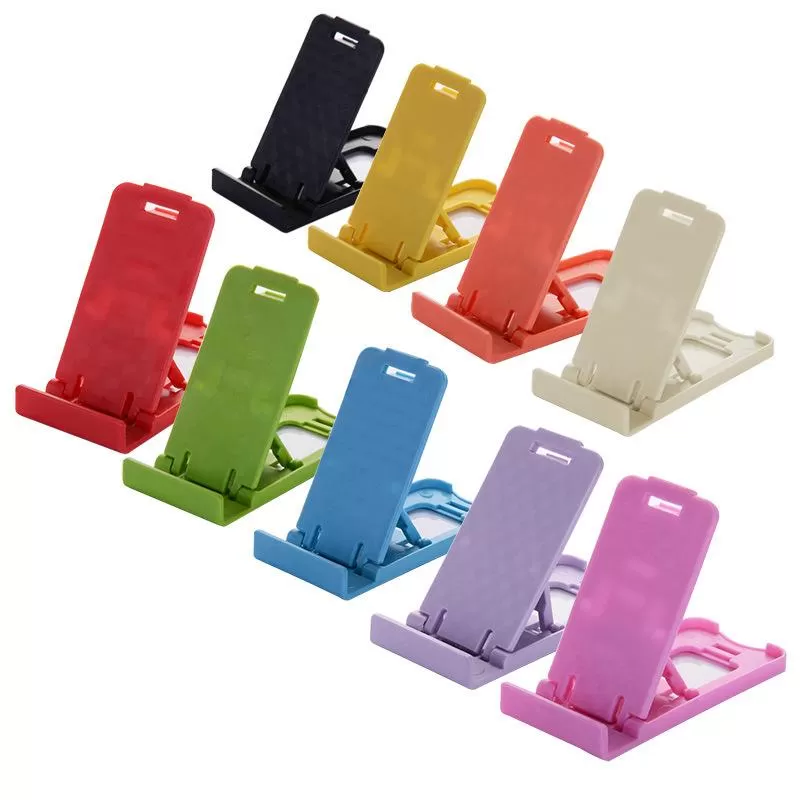 Orange Phone Holder Adjustable Folded
