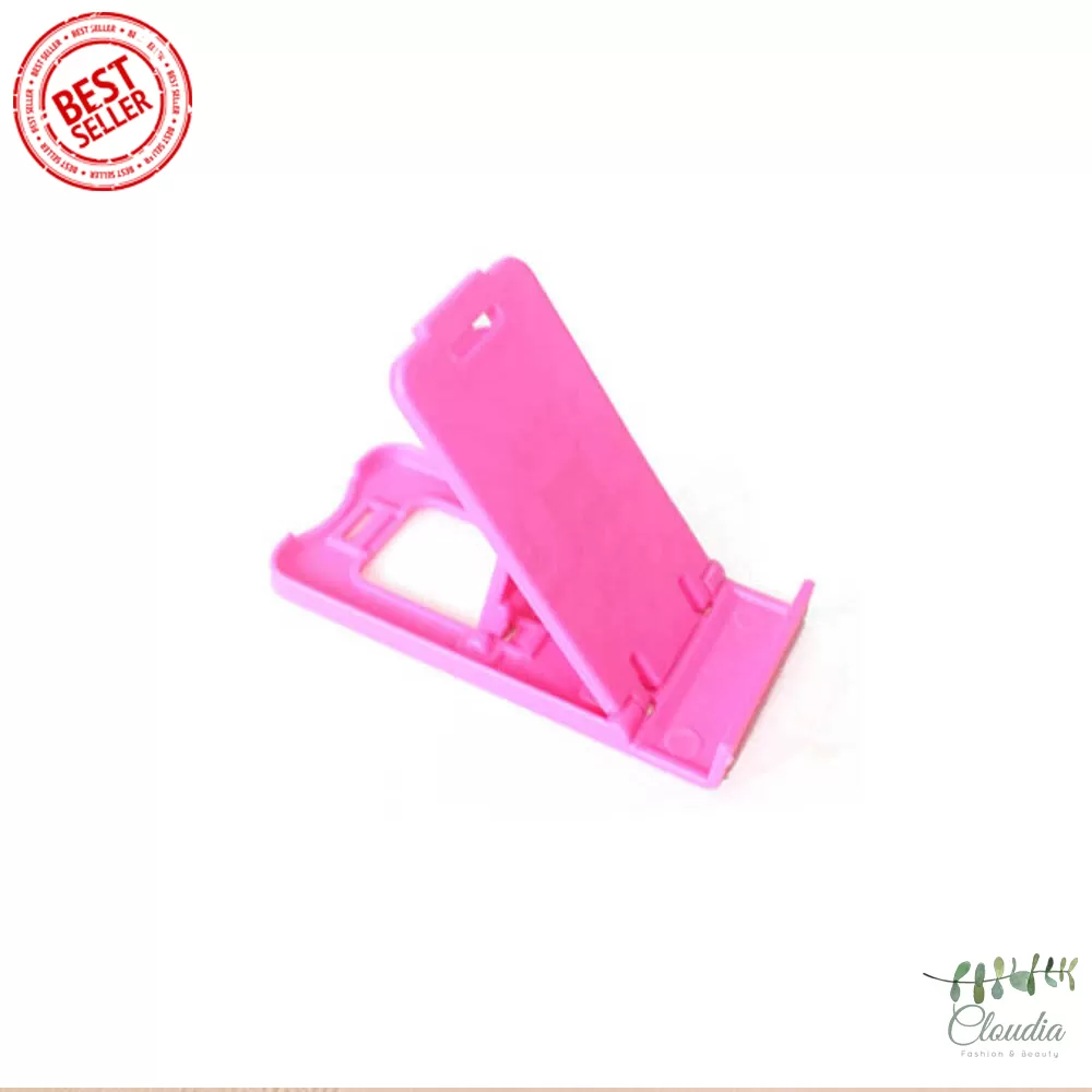 Generic Adjustable Phone Holder Pink - image 1